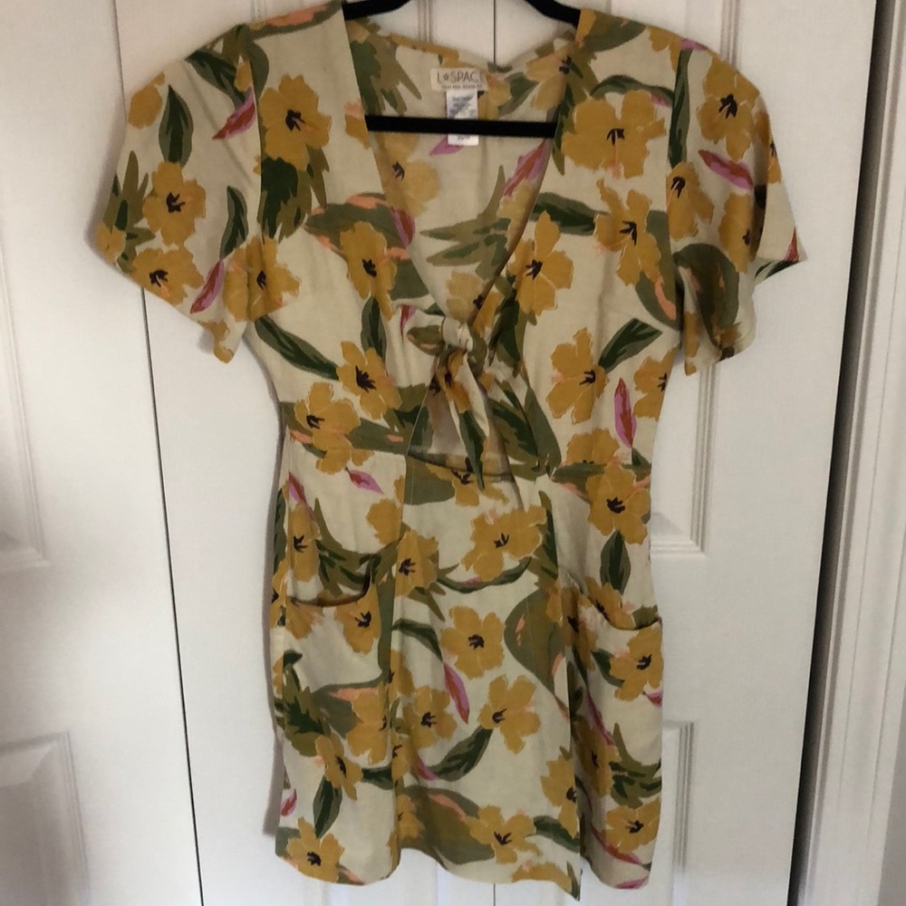 L space floral dress